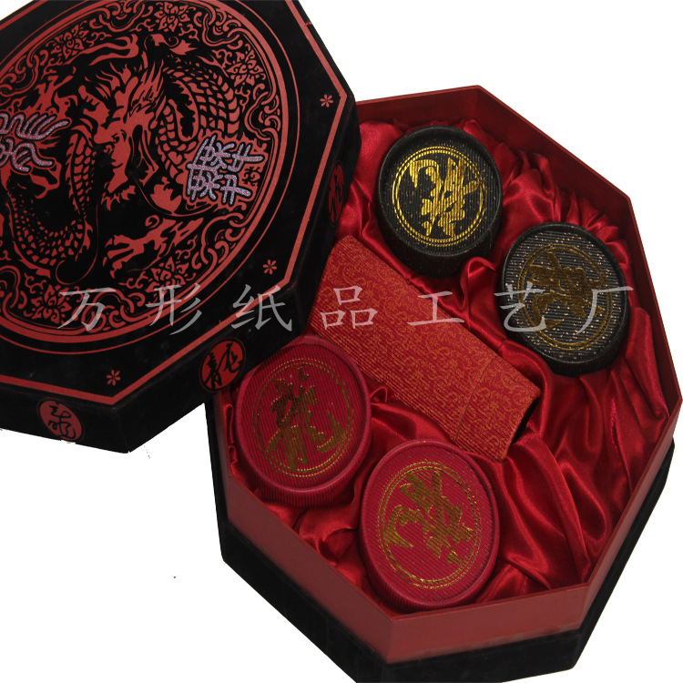 复古高端月饼包装礼盒 广州天河万形纸品工艺厂的精湛工艺之作